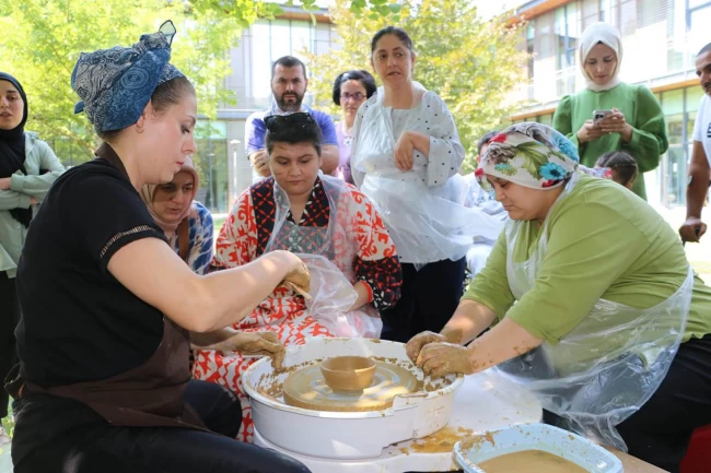 Sakarya'da engelsiz üretim mutluluğu