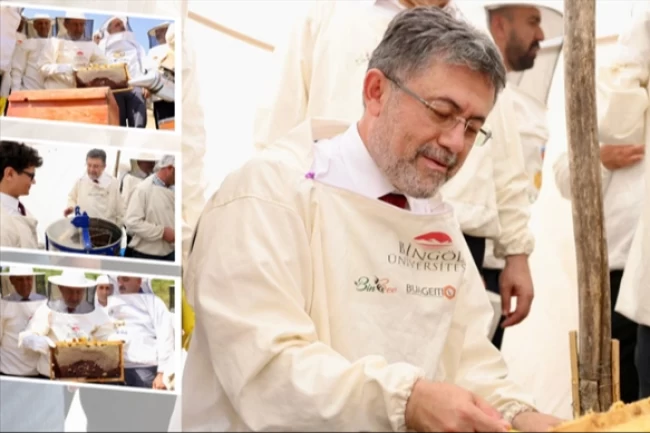 AB tescilli ilk Türk balının sağımı yapıldı