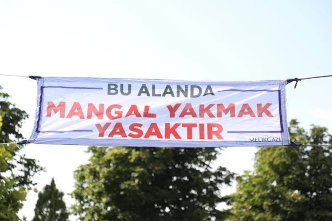 Kayseri Melikgazi'den 'mangal' önlemi