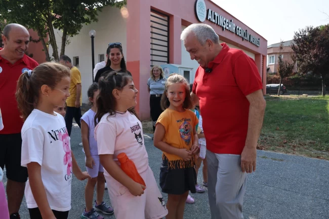 Bursa Nilüfer'de çocuklara spor aşısı