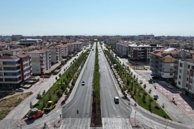 Konya Büyükşehir'den 10 milyonluk yol hamlesi