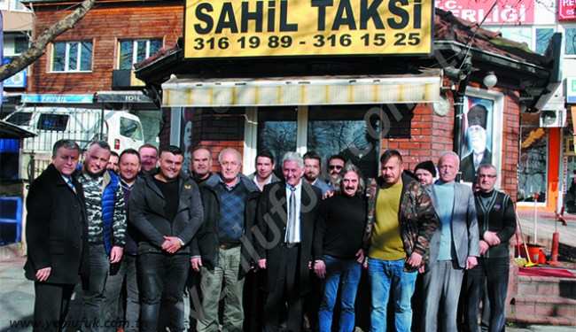 TAKSİCİLER DE 'AKYÜZ', DEDİ..