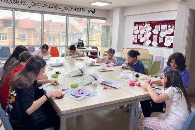 Ordu'da Bilgi Evleri yaz tatilini bilgi ve eğlenceyle taçlandırdı