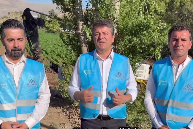 Adıyaman'da göreve iadesi ardından ilk ziyareti Havşeri İsale Hattı'na yaptı