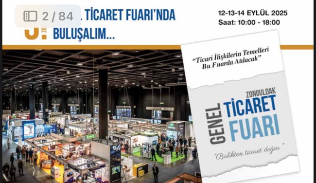 Zonguldak Genel Ticaret Fuarı’nda Katılımcı Firma Kataloğu Hazırlandı
