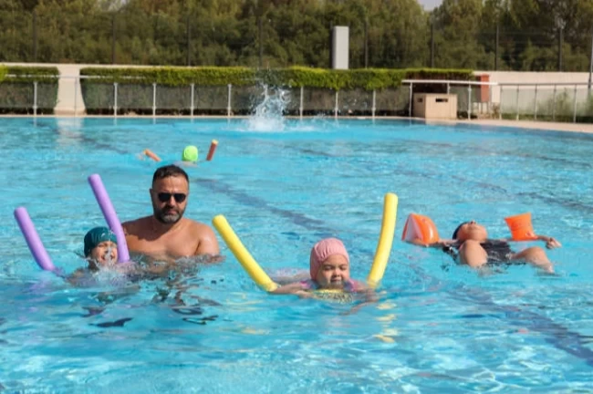 Antalya'da özel çocuklara yaz neşesi