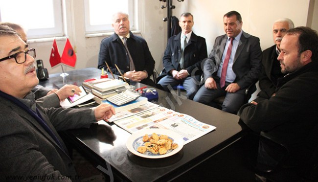 DEMİRTÜRK'TEN EMEKLİLERE VE MUHTARLARA ZİYARET..