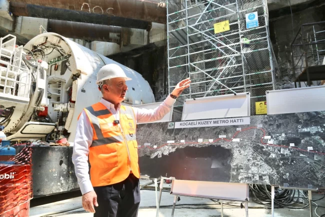 Kocaeli'de dev köstebekler derinden çalışacak