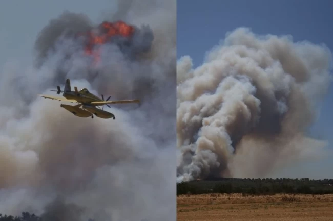 Çanakkale yeniden yanıyor! Tahliyeler yapıldı