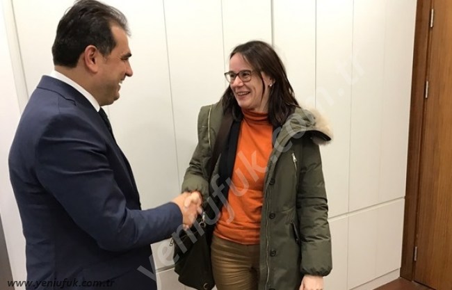 DEMİRTAŞ, ALMANYA ÇALIŞMA ATAŞESİ GOHLA İLE GÖRÜŞTÜ