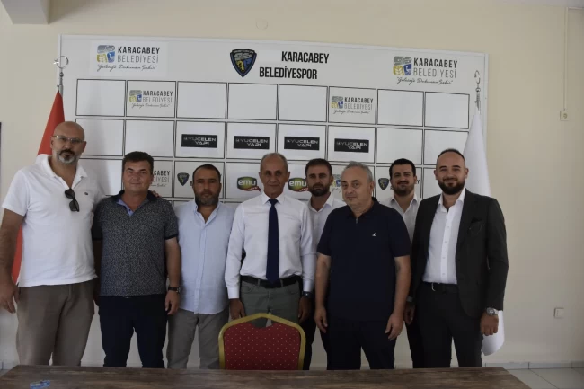 Karacabey Belediyespor'a forma göğüs sponsoru