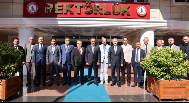 MHP Heyetinden Rektör Özölçer’e Ziyaret