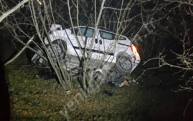 ŞARAMPOLE YUVARLANDI…