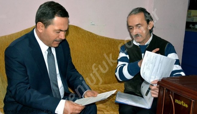 BAŞKAN UYSAL'DAN, ÇOLPAN AİLESİNE ZİYARET..