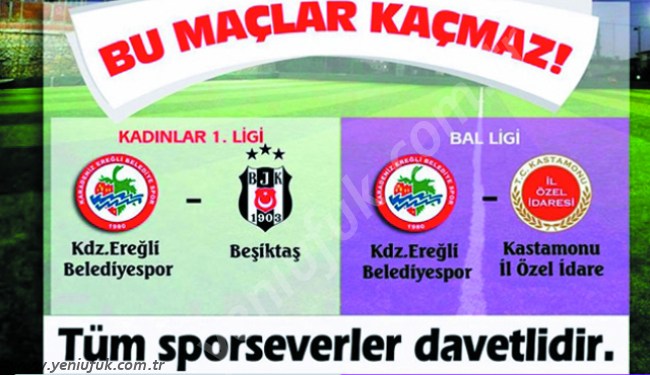 TÜM EREĞLİ HALKI DAVETLİ..