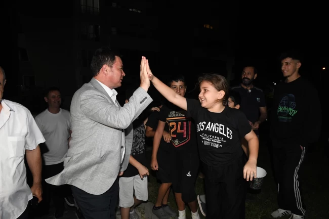 Bursa Osmangazi'de çocuklarla açık hava keyif