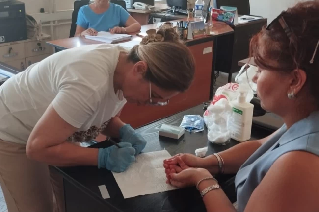 Edirne Keşan'da sıtma taramaları sürüyor