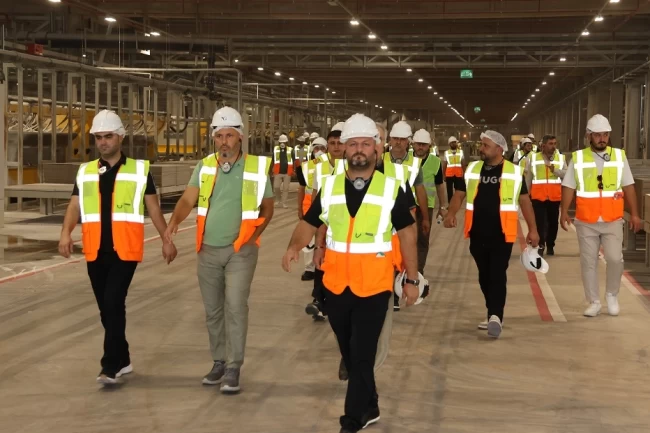 İnşaat sektörünün yapı profesyonelleri üretim aşamalarını yakından tanıdı
