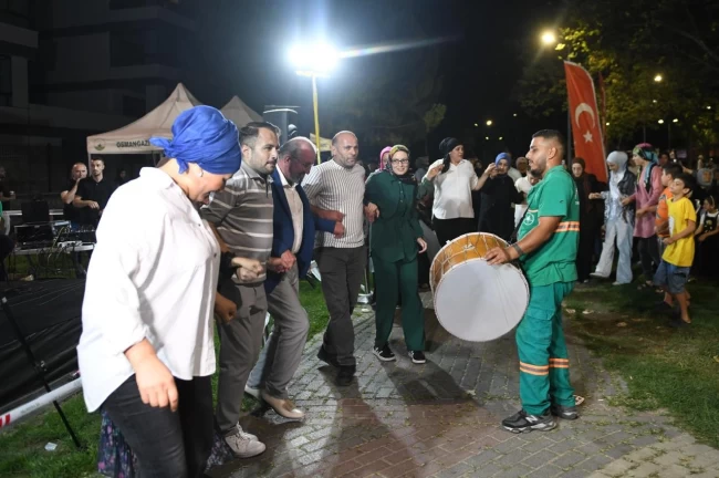 Bursa Osmangazi'de yaz akşamları eğlenceli geçiyor