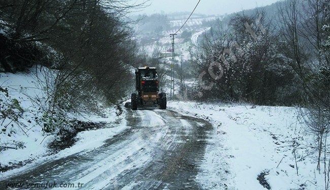 KAR YAĞDI, MÜCADELE BAŞLADI..