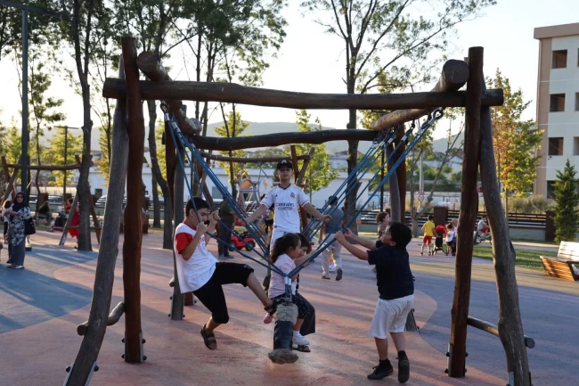 Kocaeli Derince'de 'sağlıklı' park