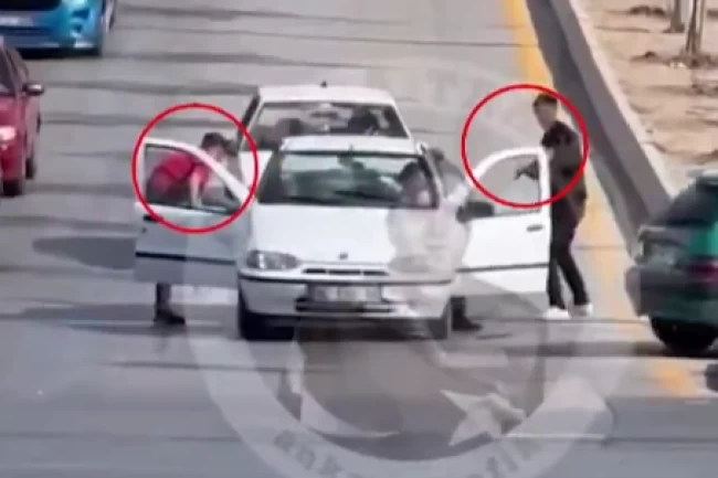 Ankara'daki 'asfalt zorbaları' gözaltında!