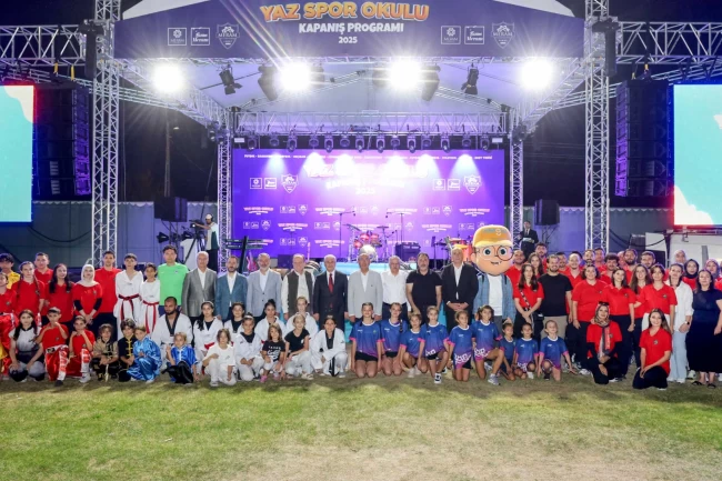 Konya Meram Yaz Spor Okulları coşkulu finalle tamamlandı