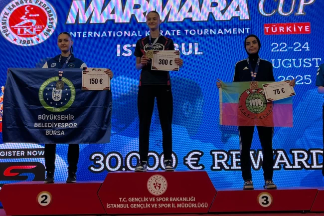 Bursa'nın genç sporcularından uluslararası başarı