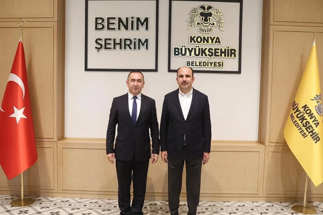 Özbekistan Büyükelçisi Khaydarov'dan Konya'ya ziyaret