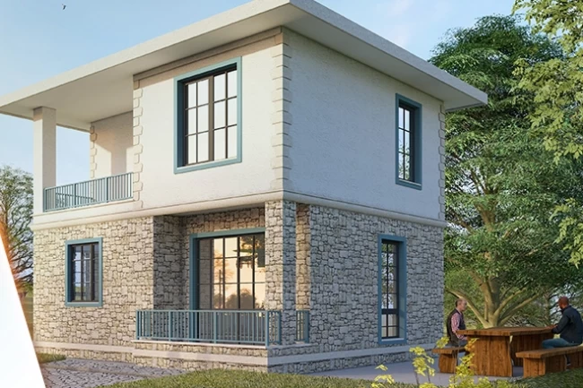 Yanan köy evlerinin inşaası başlıyor... İzmir ve Bilecik'te 350 köy evi yapılacak