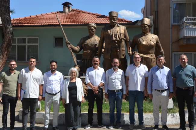 Manisa Büyükşehir Komisyon Üyeleri Demirci'yi gezdi