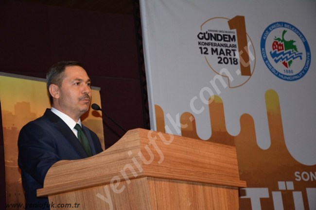 UYSAL: "EREĞLİ ARTIK ŞANTİYE, RANTİYE DEĞİL!"