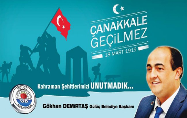 ÇANAKKALE ŞEHİTLERİMİZİ RAHMETLE ANIYORUZ..
