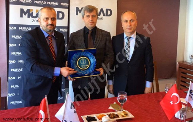 MÜSİAD’IN “DOST MECLİSİ”NİN KONUĞU VALİ ÇINAR OLDU…