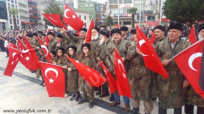 AFRİN OPERASYONUNA MEHTERANLI DESTEK