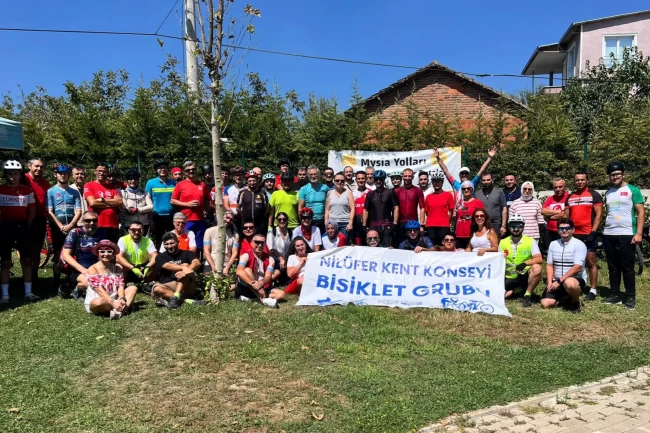 Bursa Nilüfer'de 30 Ağustos "Zafer Sürüşü" ile kutlandı