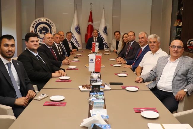 İYİ Parti'den BALKANTÜRKSİAD'a ziyaret