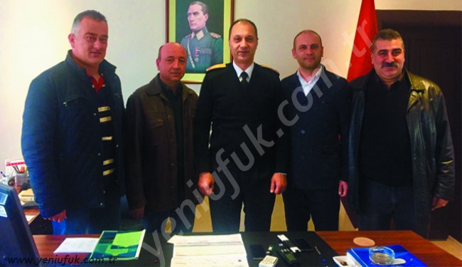 BEŞİKTAŞLILAR, MANİOĞLU'NU ZİYARET ETTİ.