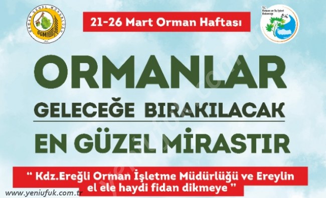 EREYLİN'LE EL ELE, HAYDİ FİDAN DİKMEYE..