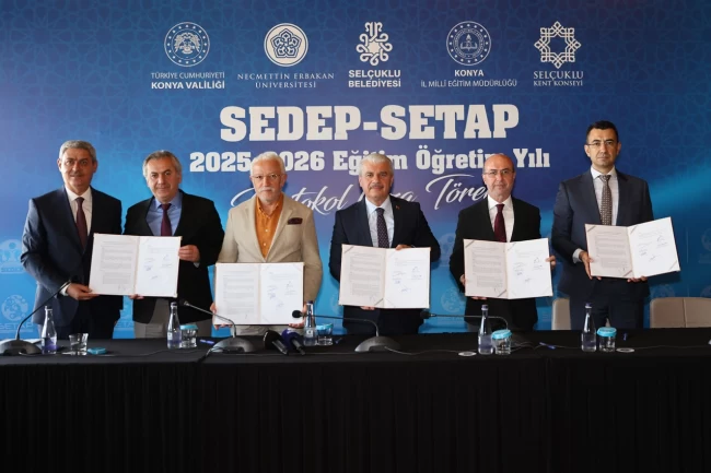 Konya'da SEDEP ve SETAP ile eğitimde yeni bönem başlıyor