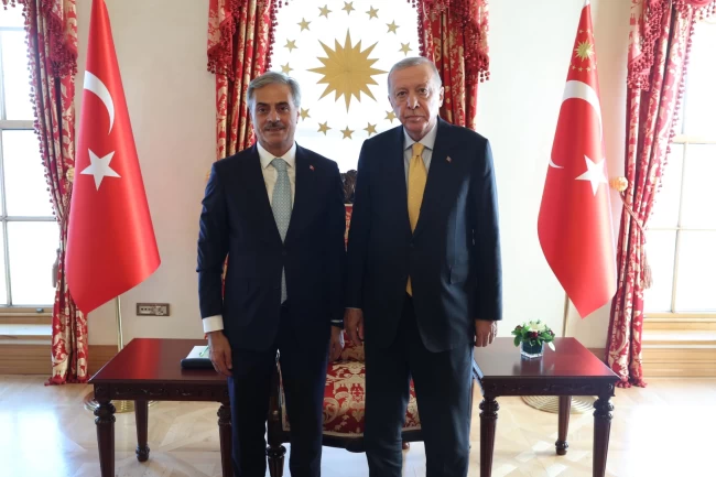 Başkan Alemdar, Cumhurbaşkanı Erdoğan'la görüşmesinin detaylarını paylaştı