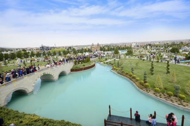 Konya Meram'ın efsane parkı yaza damga vurdu