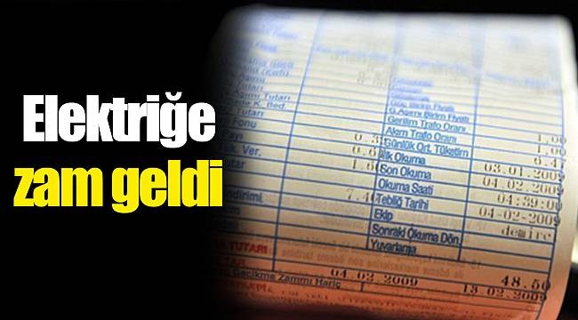 ELEKTRİĞE SESSİZ ZAM!..