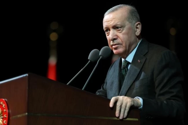 Cumhurbaşkanı Erdoğan'dan şehit ailelerine taziye mesajı