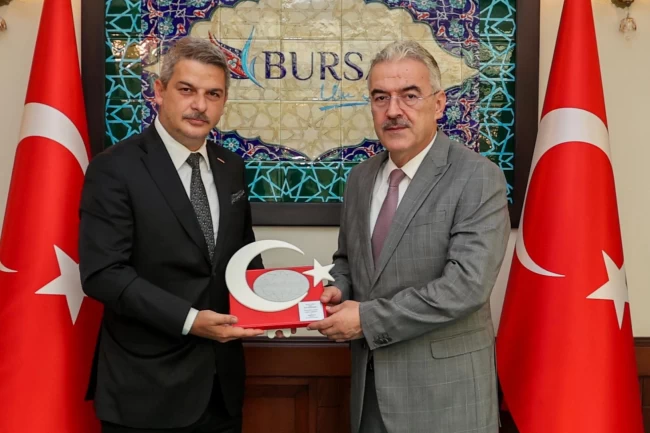 GESİAD'dan Bursa Valisi Ayyıldız'a 34. yıl ziyareti