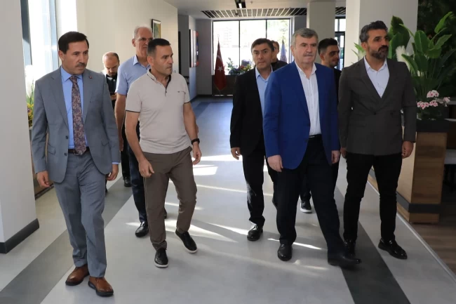 Konya Karatay'da iki büyük projeye yerinde inceleme