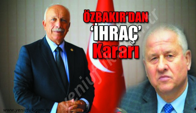 ÇAYLI, AK PARTİ'DEN İHRAÇ EDİLDİ..