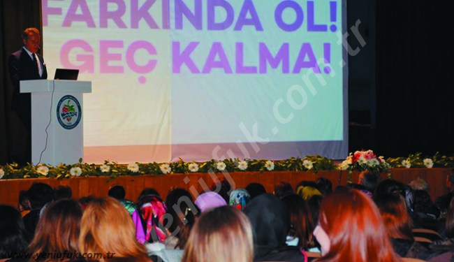 KDZ.EREĞLİ’DE MEME KANSERİ KONFERANSI..