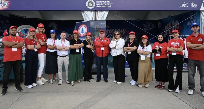 BEUN Rektörü Prof. Dr. Özölçer’den TEKNOFEST’25’e Ziyaret