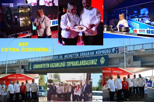 Şef Ceyda Özdemirli'den Gastro Afyon'da lezzet rüzgarı